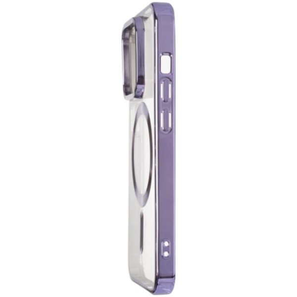 Фото - Чохол для смартфону Gelius Chrome Frame Case MagSafe for iPhone 12 Pro Purple (94689)