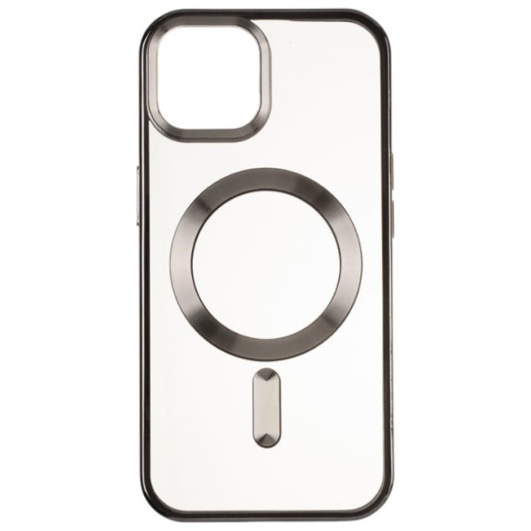 Фото - Чохол для смартфону Gelius Chrome Frame Case MagSafe for iPhone 15 Pro Black (95815) Фото - Чохол для смартфону Gelius Chrome Frame Case MagSafe for iPhone 15 Pro Black (95815)