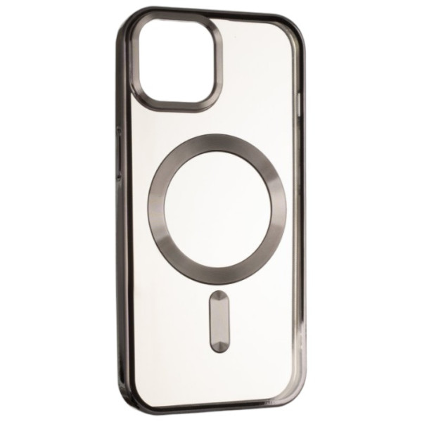 Фото - Чохол для смартфону Gelius Chrome Frame Case MagSafe for iPhone 15 Pro Black (95815)