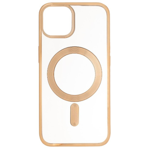 Фото - Чехол для смартфона Gelius Chrome Frame Case MagSafe for iPhone 15 Pro Gold (94793)