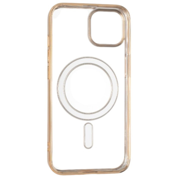 Фото - Чохол для смартфону Gelius Chrome Frame Case MagSafe for iPhone 15 Pro Max Gold (94794)