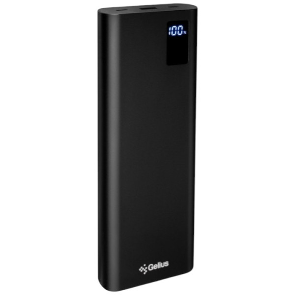 Фото - Батарея мобільна Gelius Hype GP-PB306 30000mAh QC+PD 100W + кабель Type-C/Type-C (1m,100W) Black (99209)