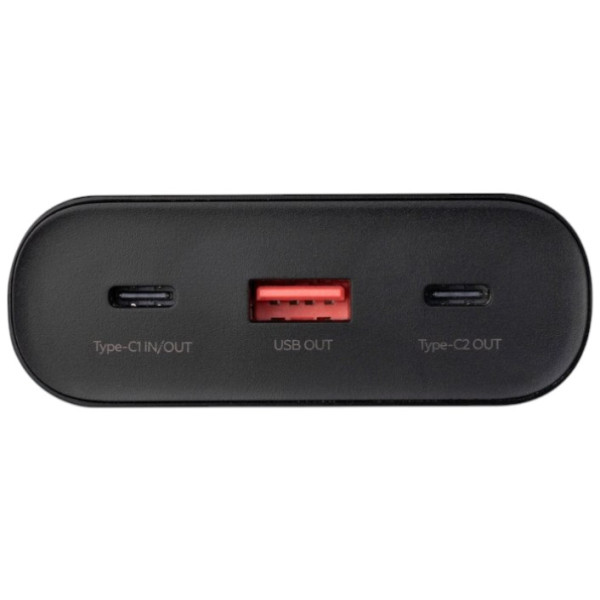 Фото - Батарея мобільна Gelius Hype GP-PB306 30000mAh QC+PD 100W + кабель Type-C/Type-C (1m,100W) Black (99209)