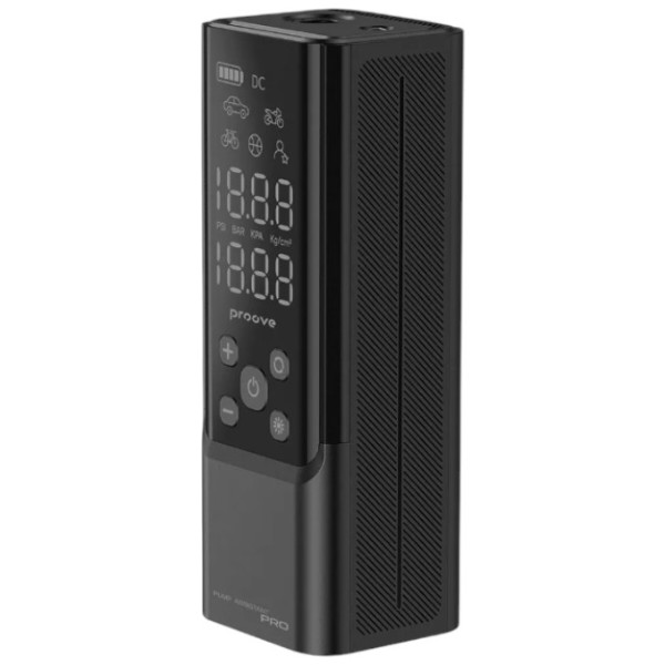Фото - Автокомпрессор Proove Pump Assistant Pro 120W 7500mAh black (PPAP80010901) Фото - Автокомпрессор Proove Pump Assistant Pro 120W 7500mAh black (PPAP80010901)