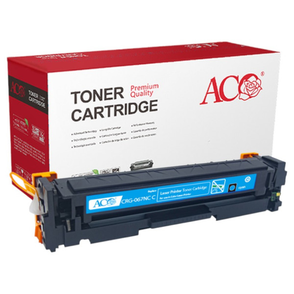 Фото - Картридж-тонер ACO для Canon i-SENSYS LBP631Cw/LBP633Cdw/MF651Cw/MF655Cdw/MF657Cdw аналог 5101C002AA Canon 067 Cyan (ACO-CRG-067NC C)