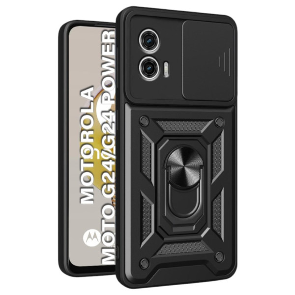 Фото - Чохол для смартфону BeCover Military for Motorola Moto G24/G24 Power Black (710722)