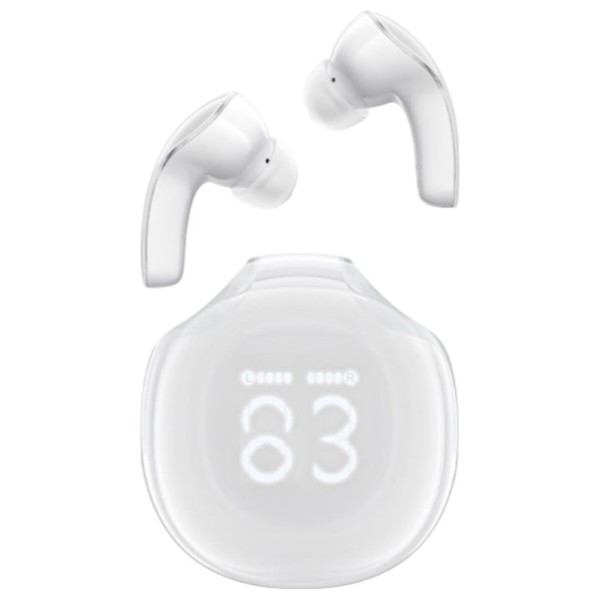 Фото - Навушники вкладиші бездротові TWS AceFast T9 porcelain white (6974316282549)
