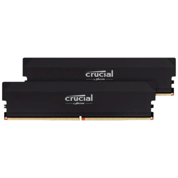 Фото - Память DDR Crucial Micron Pro White DDR5-6400 32GB (2x16GB) CL38-40-40-84 1.35V Intel XMP / AMD EXPO (CP2K16G64C38U5W)