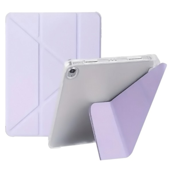 Фото - Чехол для планшета BeCover Ultra Slim Origami Transparent с креплением Apple iPad Mini 7 2024 Purple (712937)