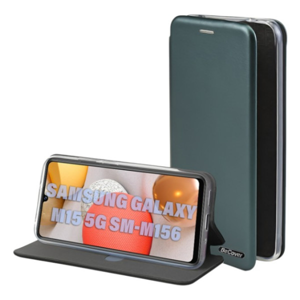 Фото - Чохол для смартфону BeCover Exclusive for Samsung Galaxy M15 5G SM-M156 Dark Green (711051) Фото - Чохол для смартфону BeCover Exclusive for Samsung Galaxy M15 5G SM-M156 Dark Green (711051)
