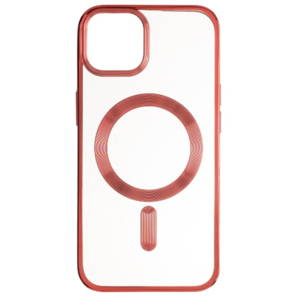 Фото - Чохол для смартфону Gelius Chrome Frame Case MagSafe for iPhone 12 Pro Red (94766)