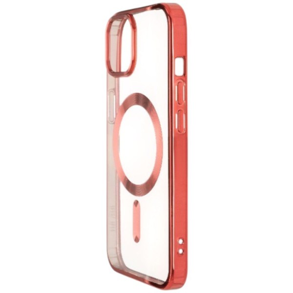 Фото - Чохол для смартфону Gelius Chrome Frame Case MagSafe for iPhone 12 Pro Red (94766)