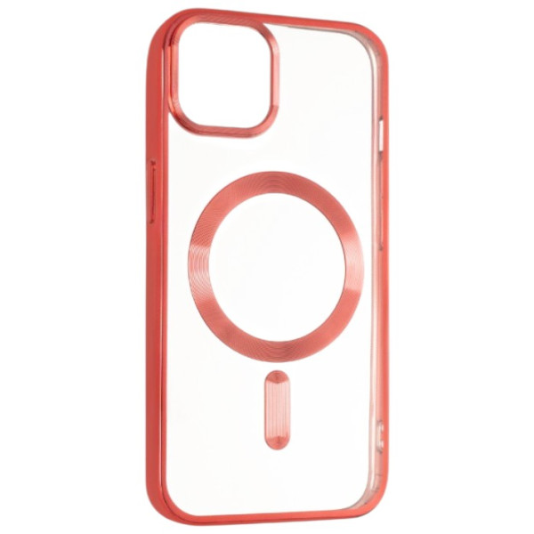 Фото - Чохол для смартфону Gelius Chrome Frame Case MagSafe for iPhone 12 Pro Red (94766)