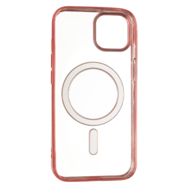 Фото - Чохол для смартфону Gelius Chrome Frame Case MagSafe for iPhone 12 Pro Red (94766)