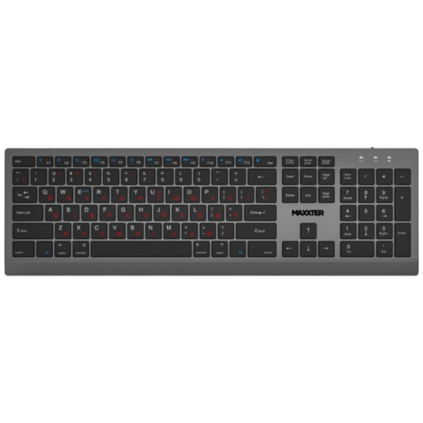 Фото - Клавиатура беспроводная Maxxter KBW-01G-UA