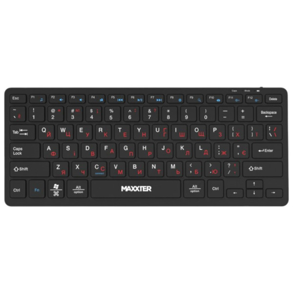 Фото - Клавіатура бездротова Maxxter KBW-C01B-UA Фото - Клавіатура бездротова Maxxter KBW-C01B-UA