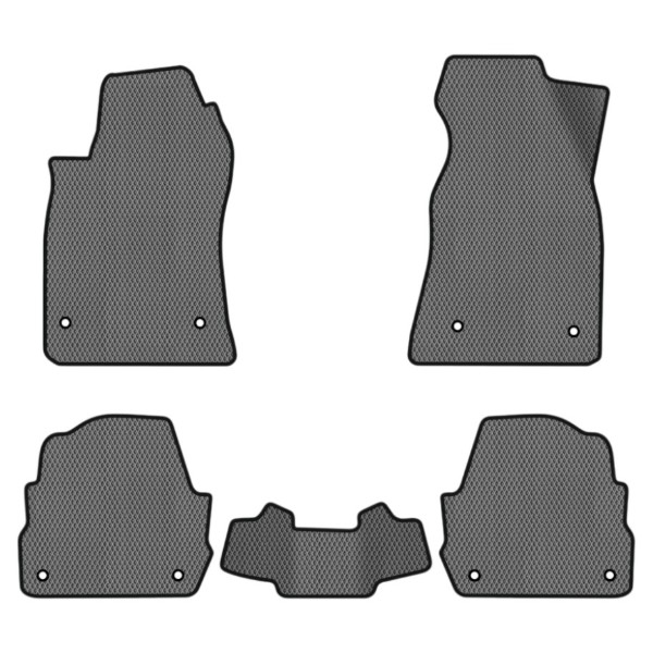 Фото - EVA килимки в салон авто EVAtech для A6 (C5) 4WD Restyling Audi 2001-2004 2 покоління Combi EU (AU31486CBK5AV8RGB)