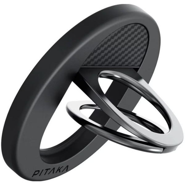 Фото - Держатель-кольцо Pitaka MagEZ Grip 3 Twill 600D Black/Grey (MGB2402)