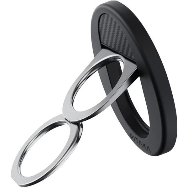 Фото - Держатель-кольцо Pitaka MagEZ Grip 3 Twill 600D Black/Grey (MGB2402)