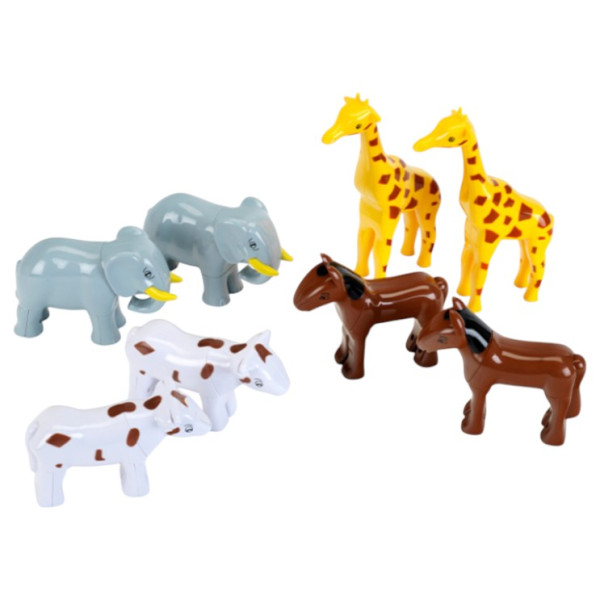 Фото - Ігровий набір для малюка Klein EST - Магнітний пазл про тварин, 8 тварин (0066)