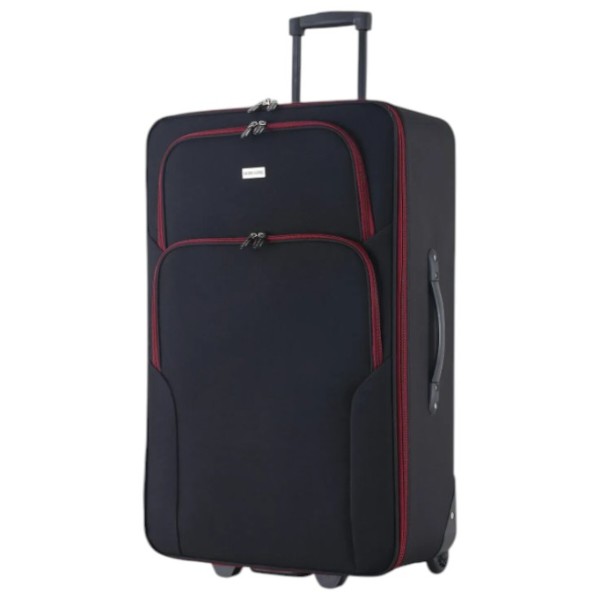 Фото - Валіза Semi Line L Black/Red Lines (T5680-3)