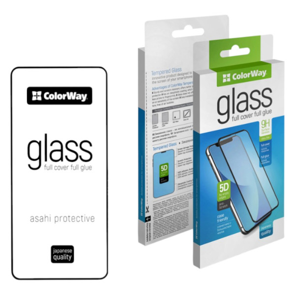 Фото - Защитное стекло для смартфона Colorway 9H FC glue Xiaomi Redmi Note 14 black (CW-GSFGXRN14-BK) Фото - Защитное стекло для смартфона Colorway 9H FC glue Xiaomi Redmi Note 14 black (CW-GSFGXRN14-BK)