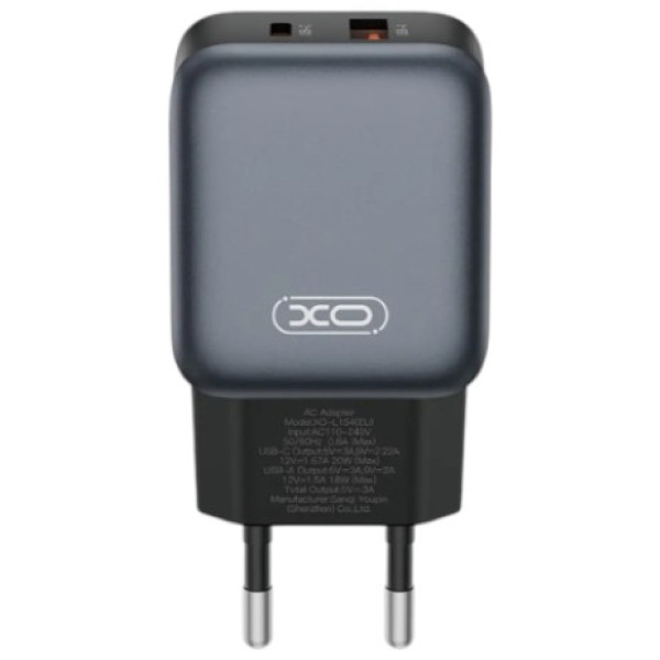 Фото - Сетевое зарядное устройство XO L156.black