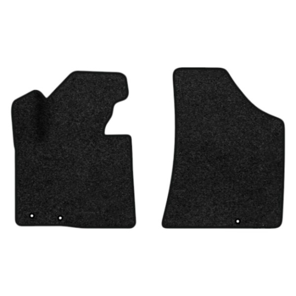 Фото - Килимки ворсові в салон авто EVAtech Premium Hyundai Santa FE (CM) Restyling (Floor Gas Pedal) 5 seats 2010-2012 2 покоління SUV USA чорний кант HY13946AE2KD3VPB
