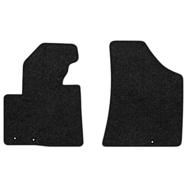 Фото - Килимки ворсові в салон авто EVAtech Premium Hyundai Santa FE (CM) Restyling (Floor Gas Pedal) 5 seats 2010-2012 2 покоління SUV USA чорний кант HY13946AG2KD3VPB