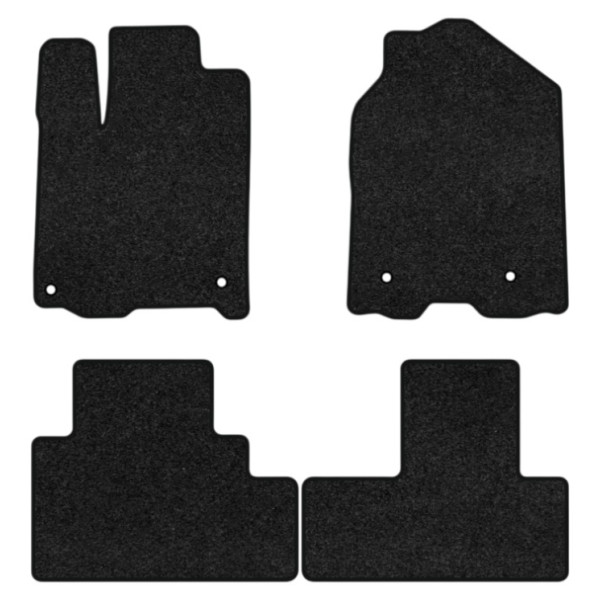 Фото - Килимки ворсові в салон авто EVAtech Premium для Acura RDX (TB3) Electric seats 2012-2018 2 покоління SUV USA чорний кант AA43770PVC4TL4VPB