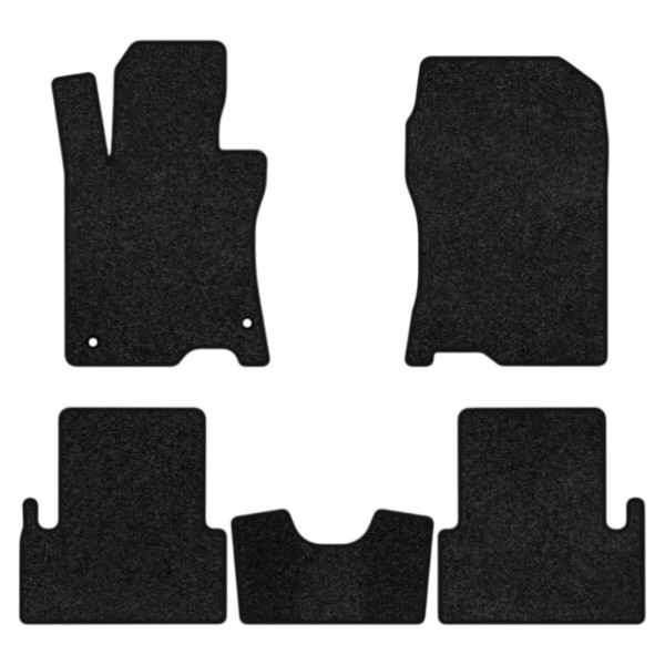 Фото - Коврики ворсовые в салон авто EVAtech Premium для Acura TSX (CU2) 2008-2014 2 поколение Sedan USA черный кант AA23199C5TL2VPB
