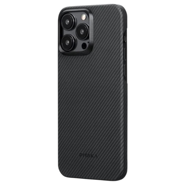 Фото - Чехол для смартфона Pitaka MagEZ Case 4 Twill 600D Black/Grey for iPhone 15 Pro Max (KI1501PMA)