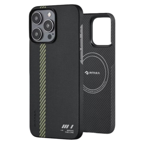 Фото - Чехол для смартфона Pitaka MagEZ Case 5 Break The Line for iPhone 15 Pro (KI1501BTL)