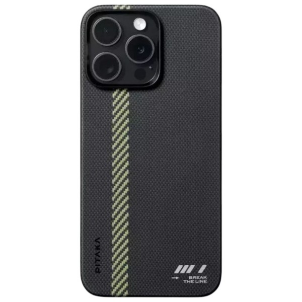 Фото - Чехол для смартфона Pitaka MagEZ Case 5 Break The Line for iPhone 15 Pro (KI1501BTL)