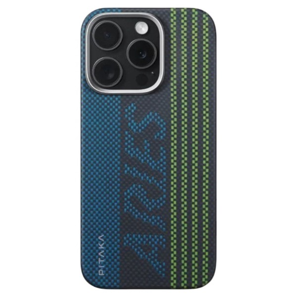 Фото - Чехол для смартфона Pitaka Tactile Woven Aries Credit Card for iPhone 16 Pro Max (KI1601CRP) Фото - Чехол для смартфона Pitaka Tactile Woven Aries Credit Card for iPhone 16 Pro Max (KI1601CRP)