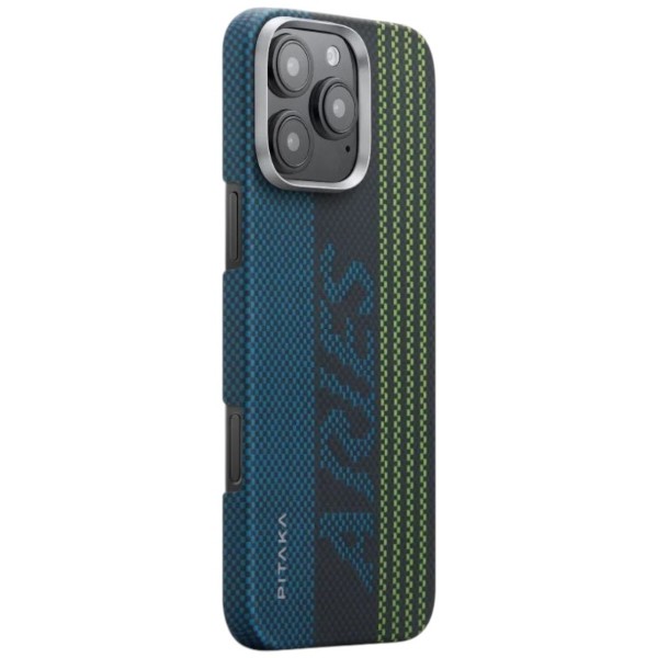 Фото - Чехол для смартфона Pitaka Tactile Woven Aries Credit Card for iPhone 16 Pro Max (KI1601CRP)