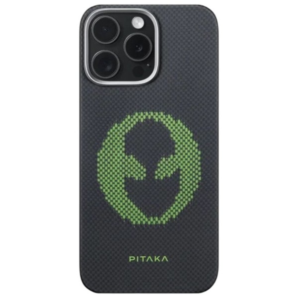 Фото - Чехол для смартфона Pitaka Tactile Woven Aries Alien for iPhone 16 Pro (KI1601AL)