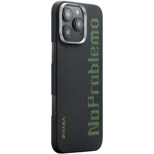 Фото - Чехол для смартфона Pitaka Tactile Woven Aries NoProblemo for iPhone 16 Pro (KI1601NO)