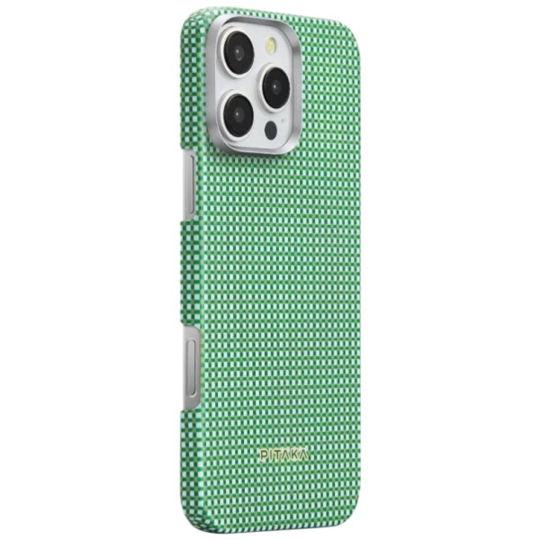 Фото - Чохол для смартфону Pitaka Ultra-Slim Classic Forest Green for iPhone 16 Pro (KI1601PFOR)