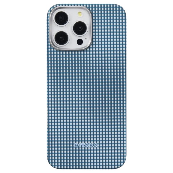 Фото - Чехол для смартфона Pitaka Ultra-Slim Classic Ocean Blue for iPhone 16 Pro (KI1601POCE)