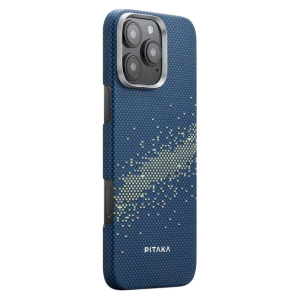 Фото - Чохол для смартфону Pitaka Tactile Woven StarPeak Milky Way Galaxy for iPhone 16 Pro Max (KI1602PMYG)