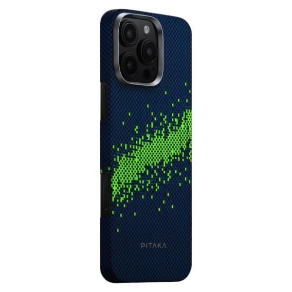 Фото - Чехол для смартфона Pitaka Tactile Woven StarPeak Lumintex Milky Way Galaxy for iPhone 16 Pro (KI1603PMYG)