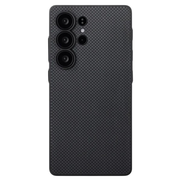Фото - Чехол для смартфона Pitaka PinButton Case Plain 600D Black/Grey for Samsung Galaxy S25 Ultra (PBS2501U)