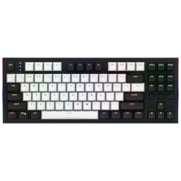 Фото - Клавиатура проводная игровая Hator Gravity TKL Orange Black (HTK560)