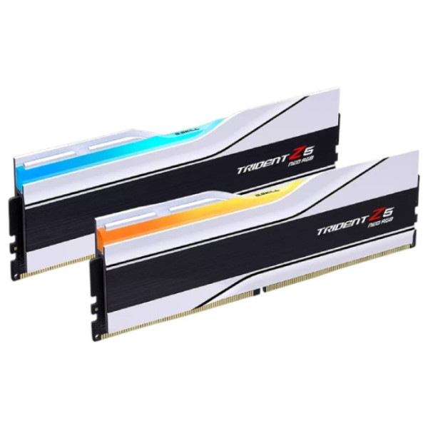 Фото - Память DDR G.Skill Trident Z5 Neo RGB White DDR5-6000 2x32GB AMD EXPO (F5-6000J2636H32GX2-TZ5NRW)