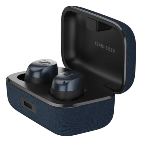 Фото - Наушники вкладыши беспроводные TWS Sennheiser Momentum True Wireless 4 Denim (700449) Фото - Наушники вкладыши беспроводные TWS Sennheiser Momentum True Wireless 4 Denim (700449)