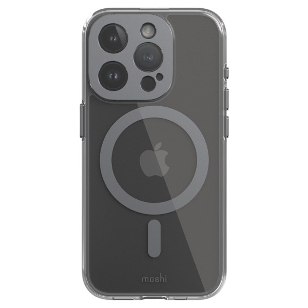 Фото - Чехол для смартфона Moshi iGlaze Slim Hardshell Case Meteorite Gray for iPhone 15 Pro (99MO231007)