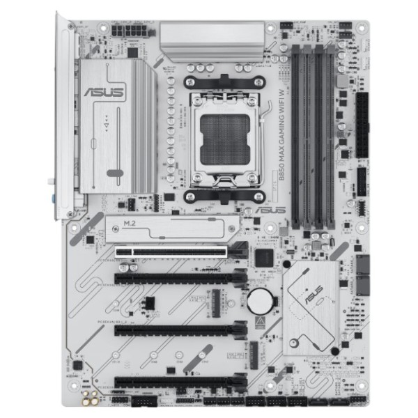 Фото - Материнська плата Asus B850 MAX GAMING WIFI White 4xDDR5