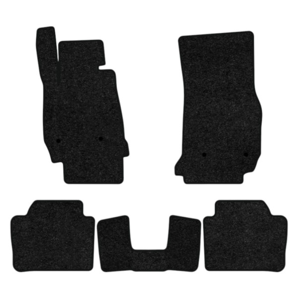 Фото - Килимки ворсові в салон авто EVAtech Standard для BMW 3 Series (F30) ActiveHybrid 2012-2019 6 покоління Sedan USA чорний кант BM14012C5BW4VEB
