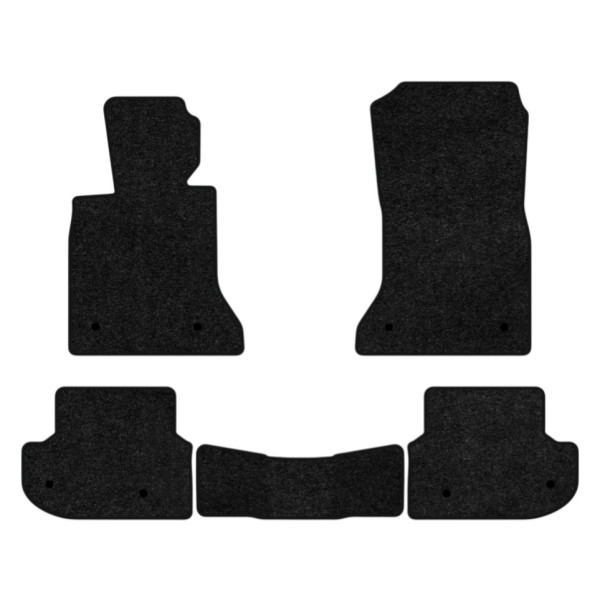 Фото - Коврики ворсовые в салон авто EVAtech Standard для BMW 5 Series (F11) RWD Mechanical seats 2010-2013 6 поколение Combi EU черный кант BM31056CB5BW8VEB
